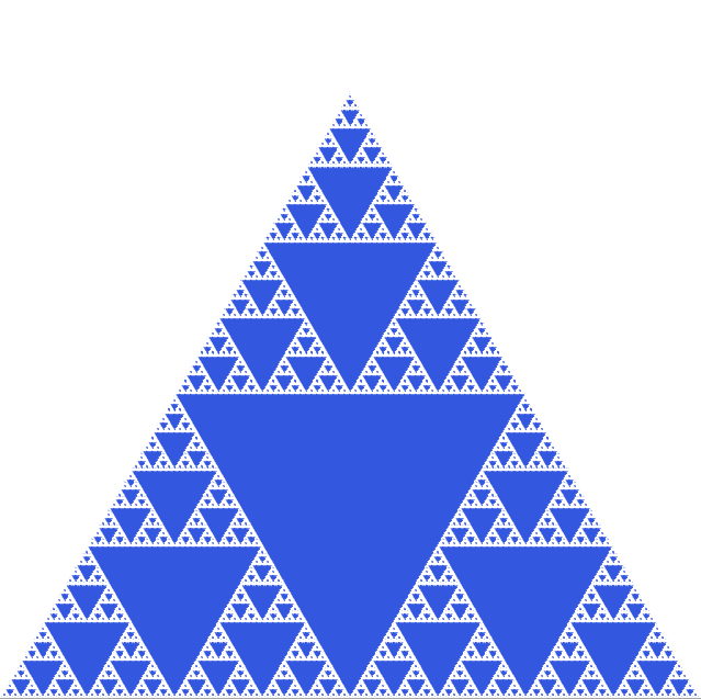 [Sierpinski Triangle fractal]