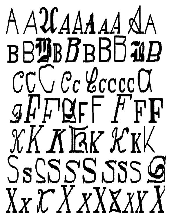 letters