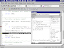 Tijdens een debug-sessie in Visual C++ kunnen automatisch de relevante variabelen worden bekeken.